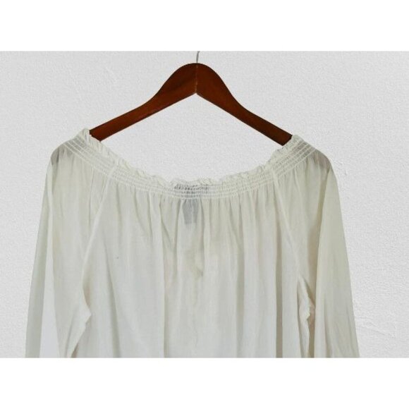 INC International Concept Bohemian Tunic Beach Coverup Embroidered Top Size 14 - Picture 5 of 6